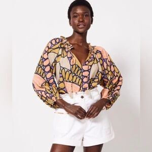 ❤️ NWOT! CLEOBELLA ERICA BLOUSE / TOP IN SAGUARO, XS